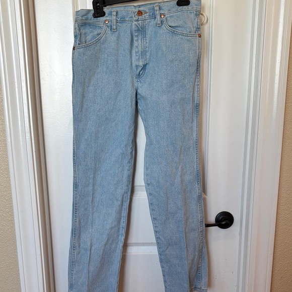 Classic wrangler Light Blue Men's Jeans - Picture 1 of 3